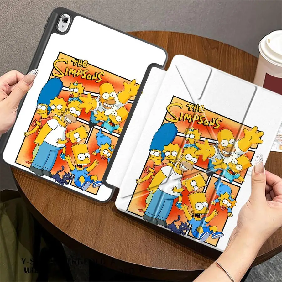 Cute SimpsonS Dog With Pen Slot Cover Tablet Case For Samsung For Galaxy Tab S10 S6 Lite 10.4 inch S10+ S9 FE A11 Plus S9+ A8