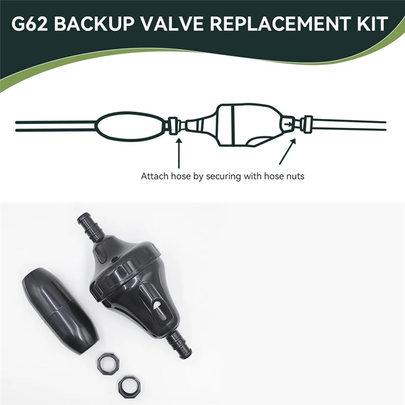 

2Set G62 Backup Valve Kit With 2 Hose Nut D16 For Polaris 3900 Sport,380,180,TR35P