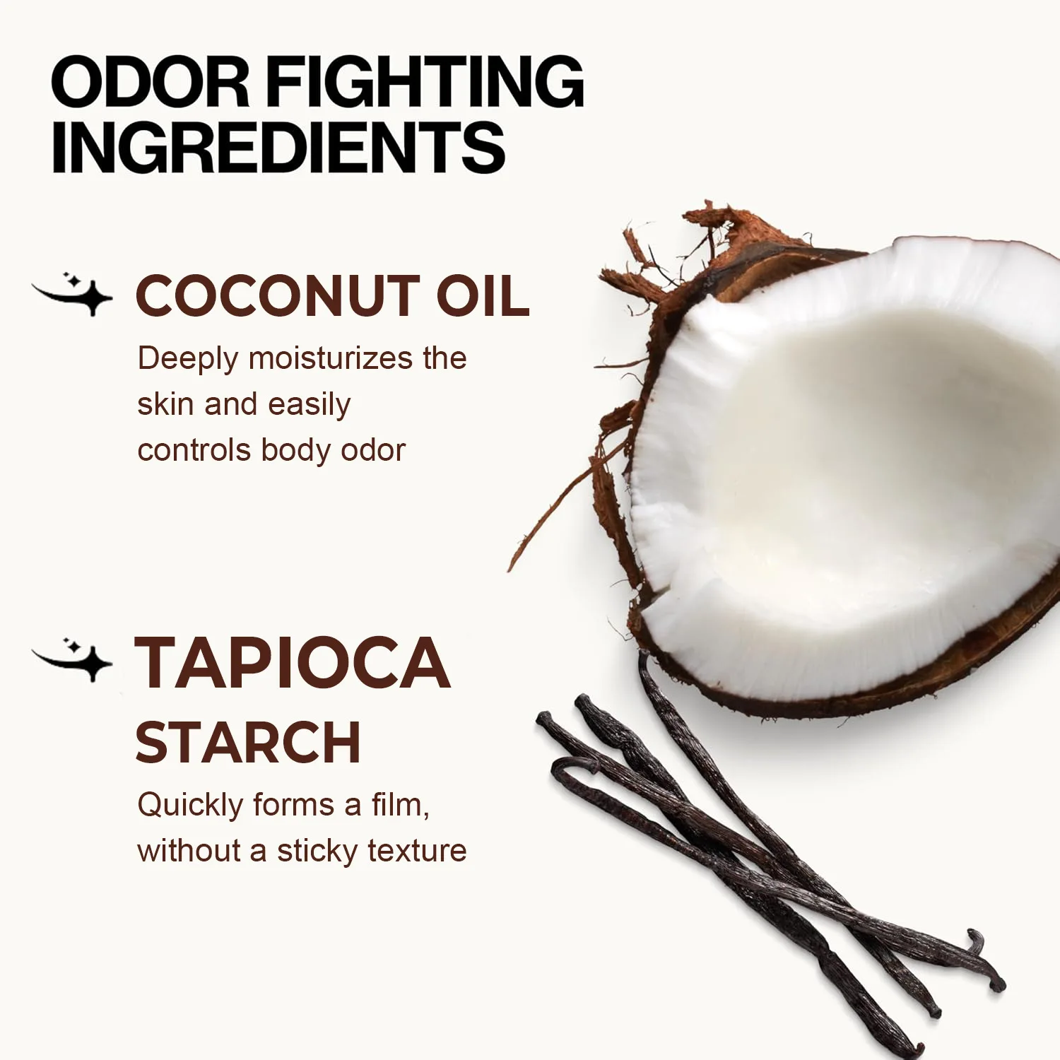 Coconut Oil Aluminum-Free Deodorant Stick. Enjoy 72-Hour Odor Protection With This Gentle, Travel-Sized Deodorant Stick.