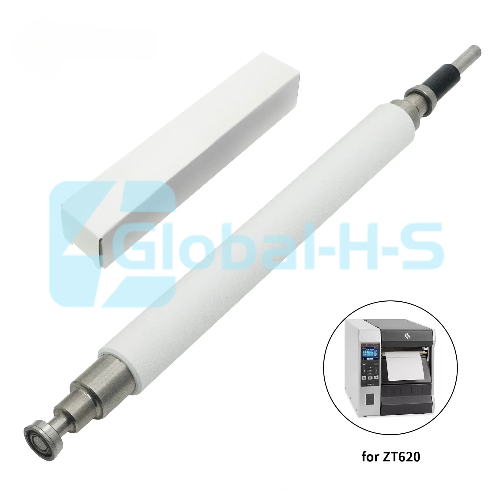 

Комплект опорного валика для термопринтера Zebra ZT620 P1083320-033 НОВЫЙ