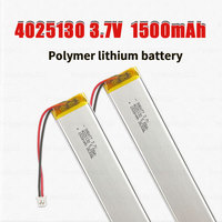 1-10pcs 4025130 1500mAh Lipo Battery 3.7V Lithium Polymer Batteries for Cabinet Stair Sensor Light LED Lights Cell E-book