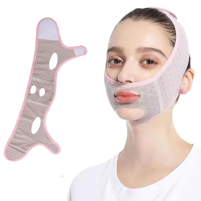 Face Bandage Adjustable V Lift Up Belt Sculpting Sleeping Mask Reduce Double Chin Face Facial Face Lifting Tapes Skin Care Tool