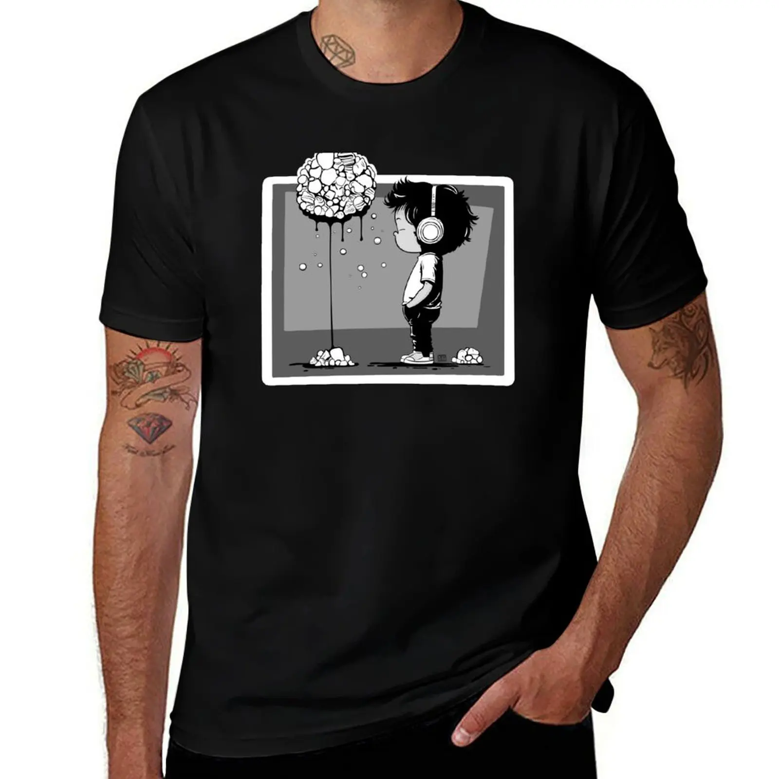 Candy Daze T-Shirt Relaxed Casual Short Sleeve Tee T-Shirt