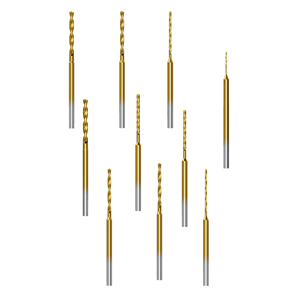Broca helicoidal de 0,6-2,2mm, broca pequeña, vástago 2,35, herramienta de perforación de agujeros, brocas, herramientas eléctricas