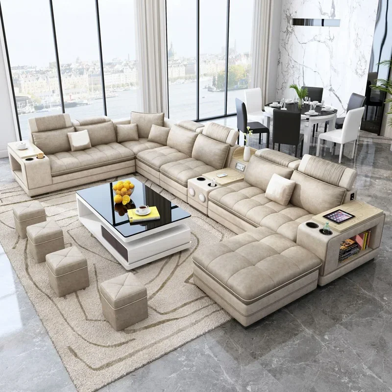 2026 Luxury latest design modern sitting room home furniture sofa set couch formal couch living room sofa