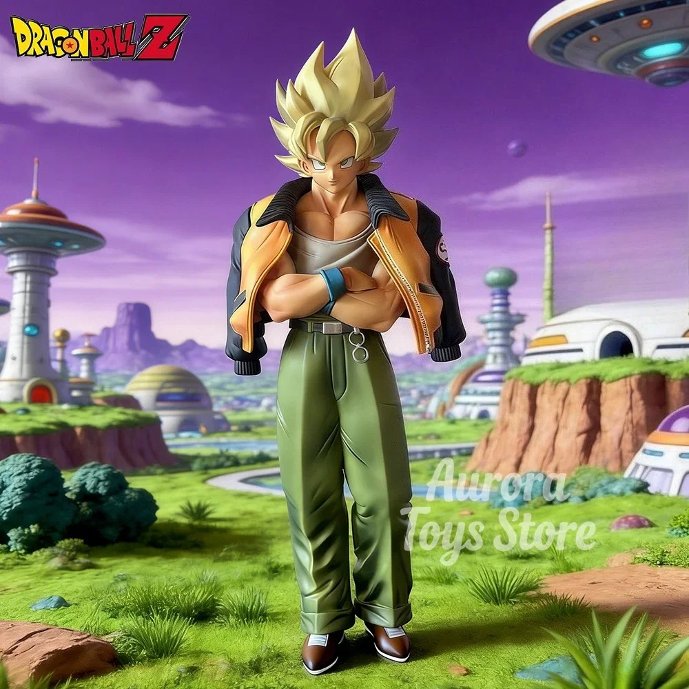 

30cm/11.81in Anime Dragon Ball Z Figure Super Saiyan Son Goku Action Figures Pvc Collection Model Toys for Children Gifts