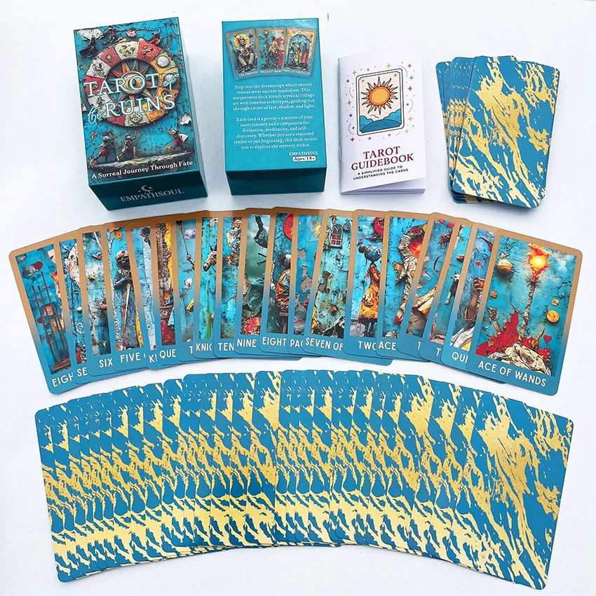 12X7cm Tarot of The Ruins Card Game - AliExpress 26