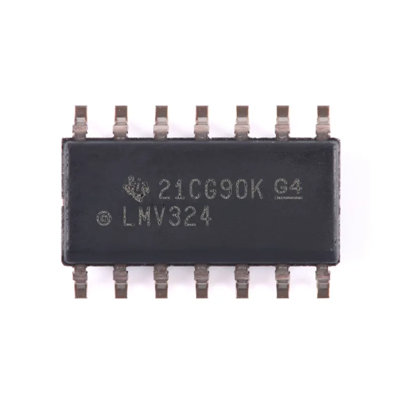 LMV324AIDR-Chip amplificador piezas, dispositivo de potencia de 1 SOIC-14, original, cuatro dispositivos operativos