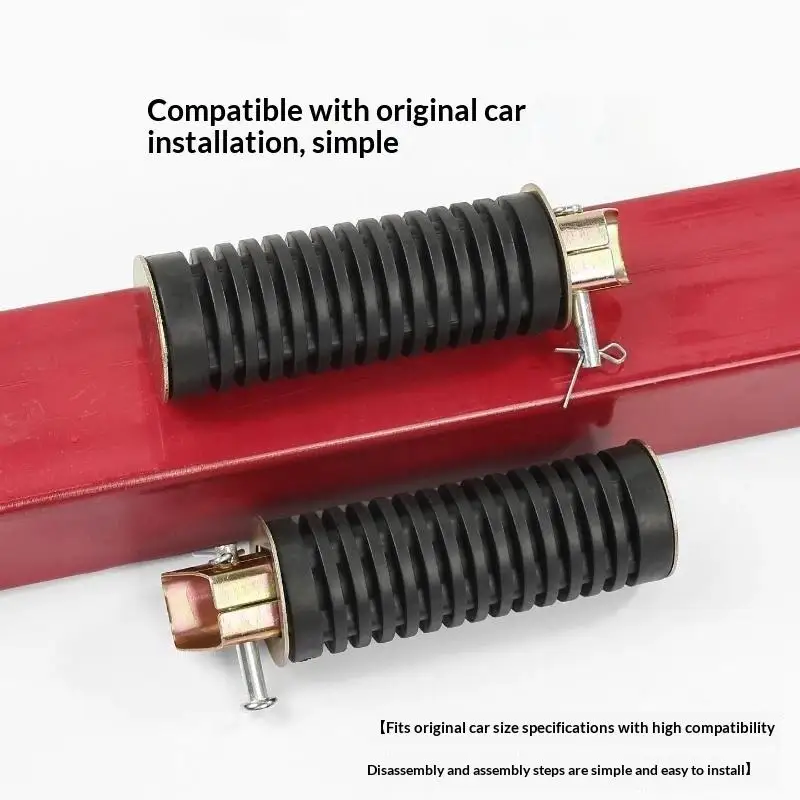 Motorbike Modification Rear Foot Pegs 1/2Pcs Durable Rubber Passenger Footrest Pedals for CG125 Motorcycle Accessory