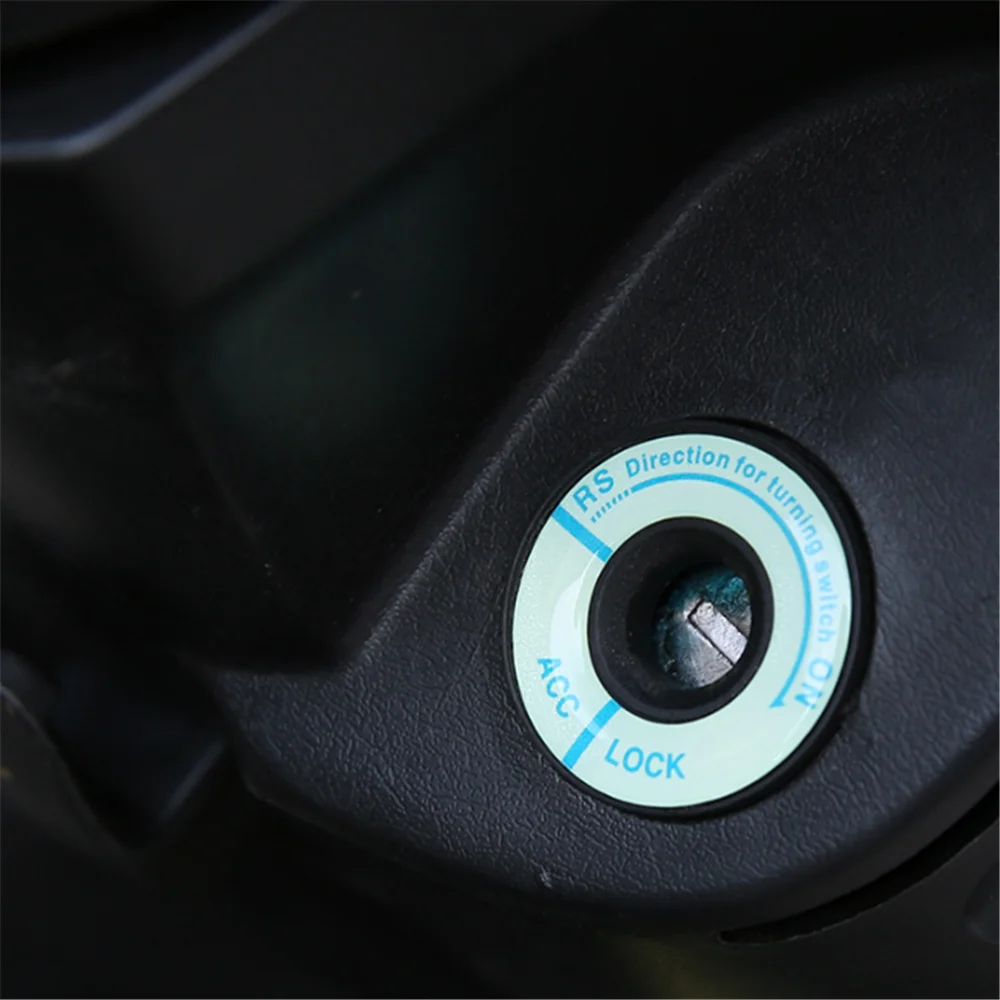 Car Luminous Ignition Switch Cover for DACIA SANDERO STEPWAY Dokker Logan Duster Lodgy