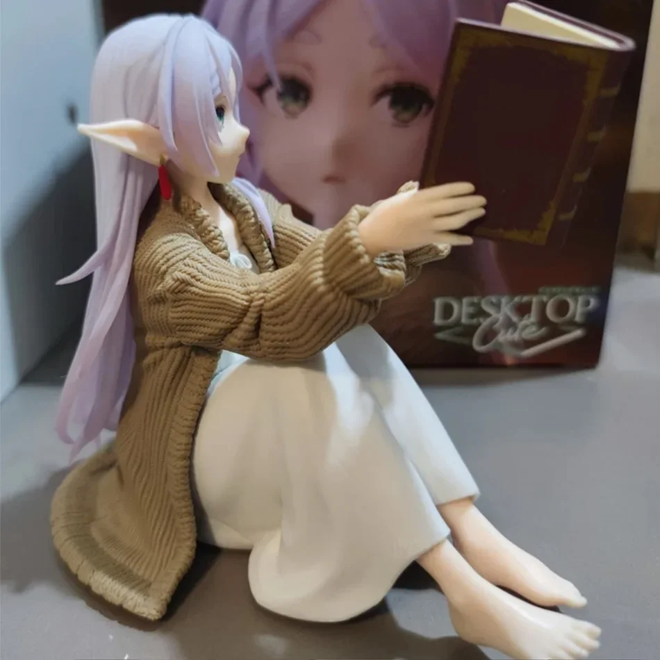 فريرين بيوند نهاية الرحلة فريرين أنيمي الشكل سطح المكتب لطيف لا بدلة الليل فريرين عمل الشكل تمثال نموذج دمية لعبة #4