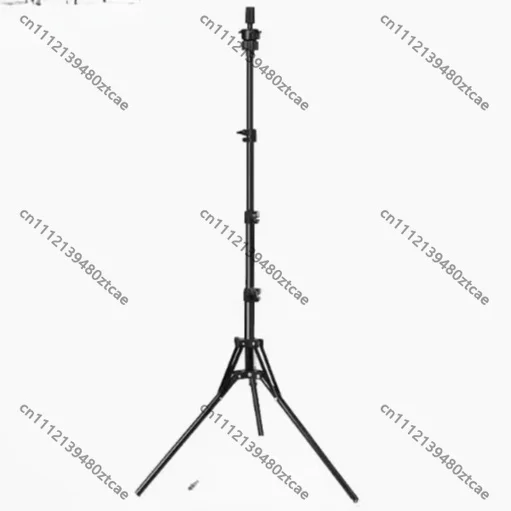 Wig Stand Reverse Folding Tripod Thickened Height Adjustable Floor Support Holder