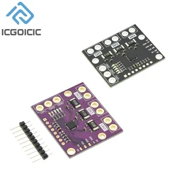 I2C SMBUS INA3221 Triple-Channel Shunt Current Power Supply Voltage Monitor Sensor Board Module Replace INA219 With Pins