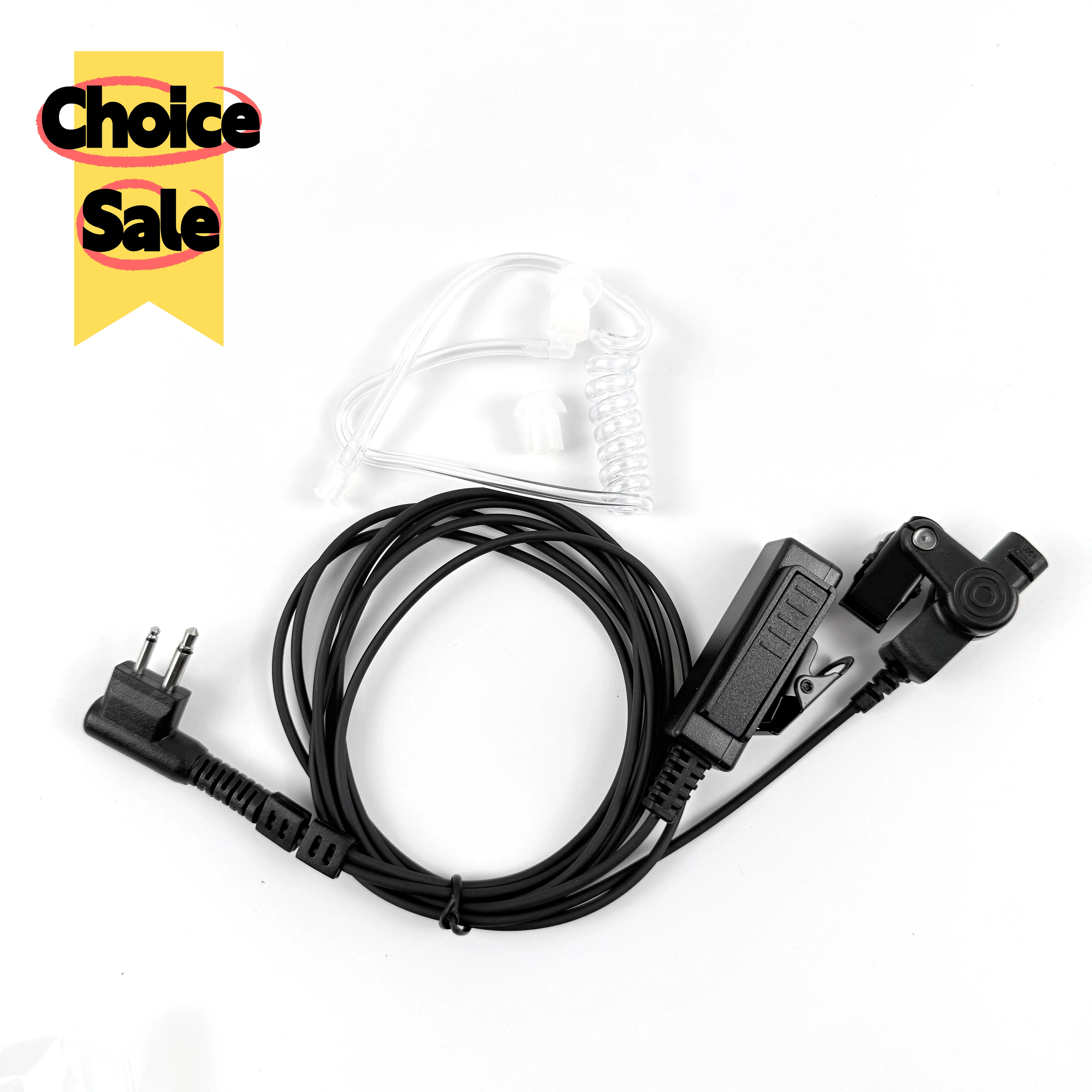 

Гарнитура с микрофоном PTT и акустической трубкой для Motorola EP450 GP2000 GP280 GP300 CLS1110 CLS1410 XT420 PR400 PRO3150 SP10