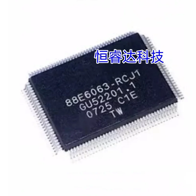 Chip IC Ethernet encapsulado QFP128, 1 piezas, nuevo y Original, 88E6063-RCJ1 88E6063