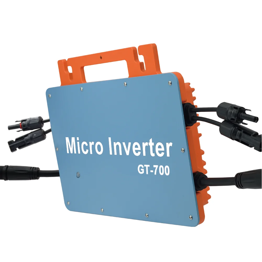 Solar Panel Balcony Solar System Mini On Grid Tie Micro Inverter 700W Solar System Plug and Play 220V Home Balcony PV