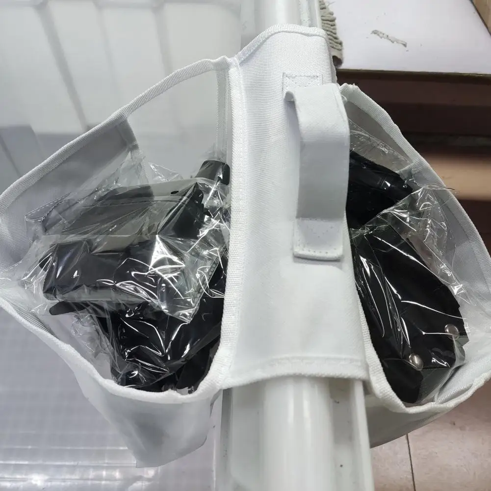 Bolsa de almacenamiento de juguetes para el baño, organizador de juguetes para el baño con 2 compartimentos, soporte de ducha de malla con forma de sillín para juguetes de baño para niños para facilitar