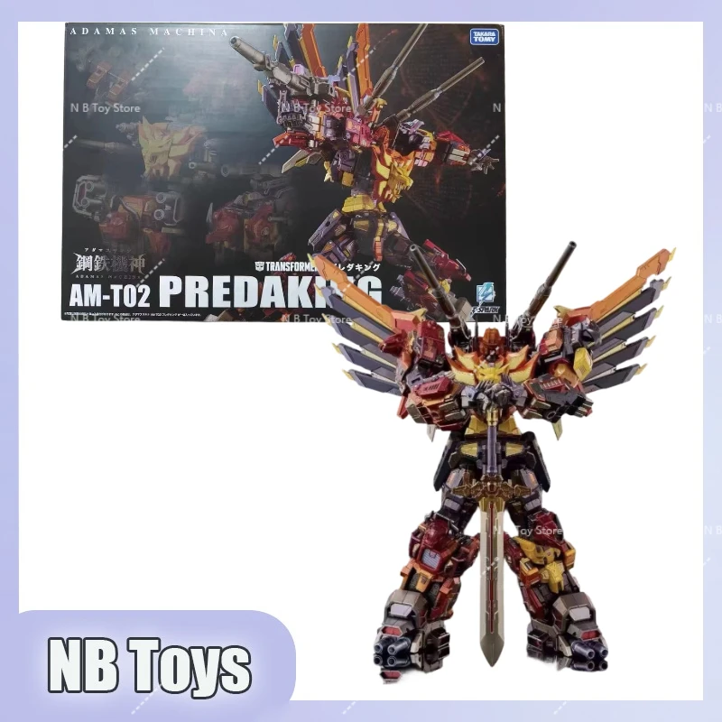 

New in stock Transformation Toy Steel Machine God AMT02 Soaring into the Sky Five-in-one Transformation Mecha 3C Collectible Toy