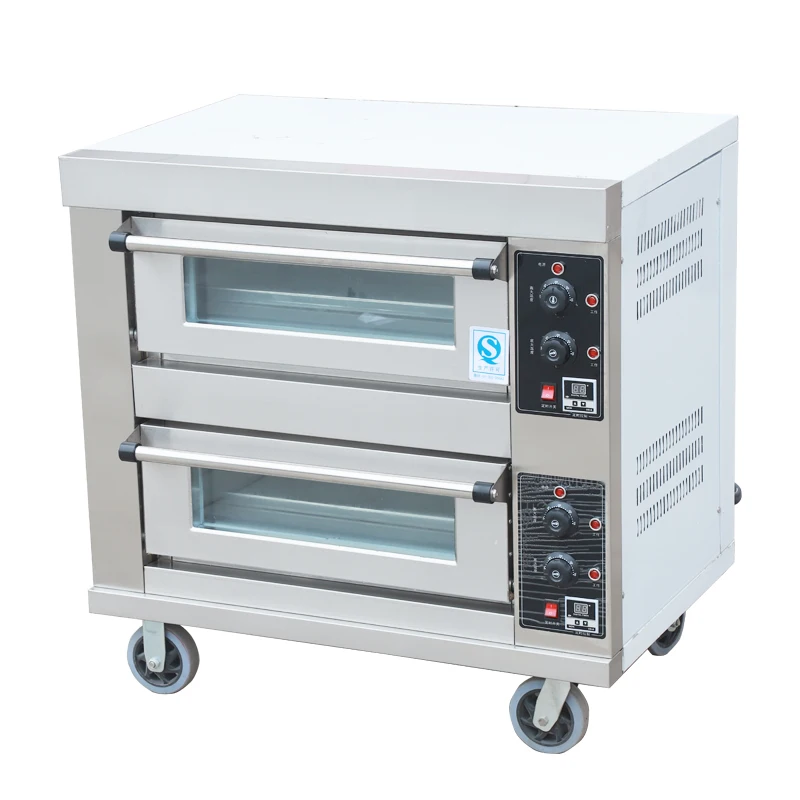 Commercial Electric and Gas Pizza Oven for Bakeries Restaurants Featuring New Core Components Motors Raw Materials Corn Nuts