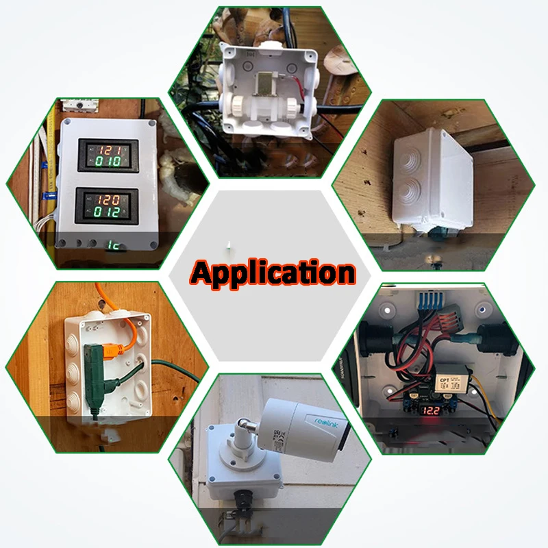 Ra/Rt Abs Waterdichte Doos Elektrische Project Junction Case Behuizing Controle Kabel Aansluiting Verdeelkast Shell Caja W Gaten