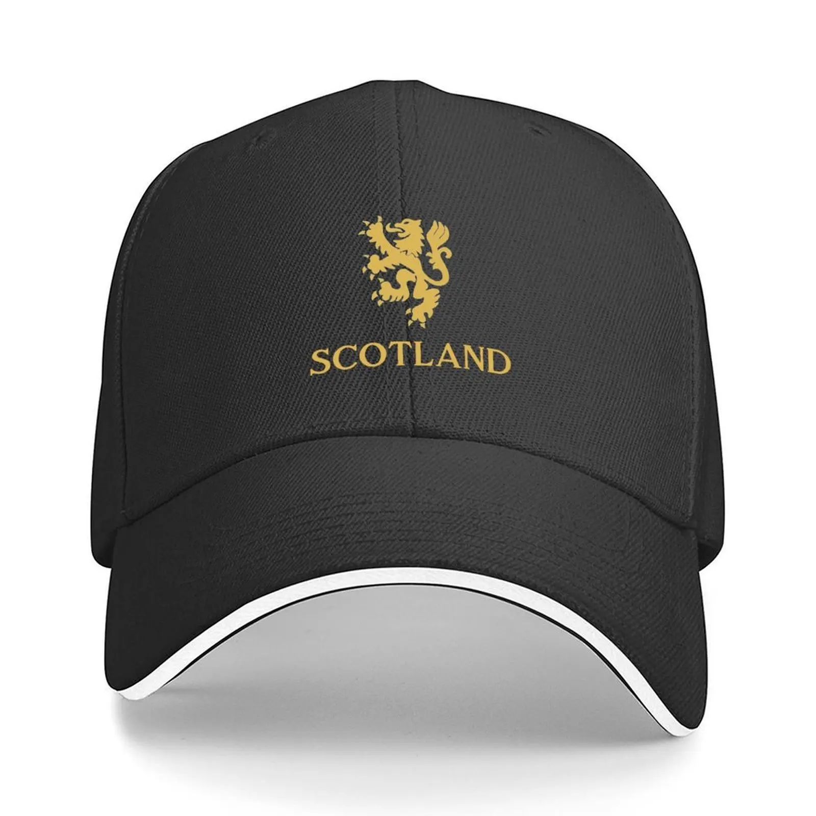 

Scotland Gold Baseball Cap New In Hat Horse Hat Military Cap Man Uv Protection Solar Hat Men Hats Women's