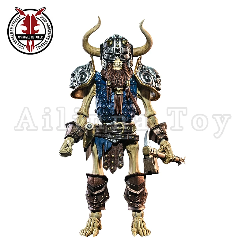 

Four Horsemen Studio Mythic Legions 1/12 6inches Action Figure All-Stars 6 Skalli Bonesplitter Anime Toy
