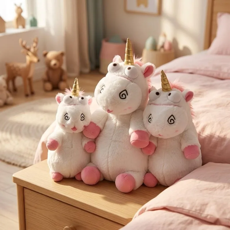 40/56cm Catoon Film Anime Movie Unicorn Plush Stuffed Toy Doll Model Cotton Backpack Kids Gift Unicorn Horse Plush Toy Doll