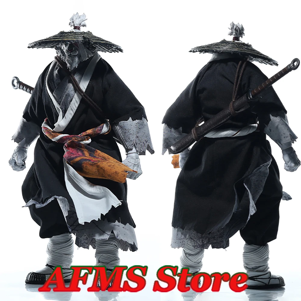 Furay Planet 1/12 مقياس تحصيل النمر الأبيض الناسك الرجل العجوز رداء الكونغفو بدلة تدريب تناسب 7 بوصة دمية شخصيات الحركة #2