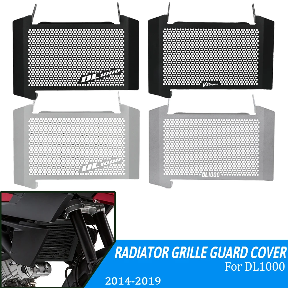 

Защитная крышка решетки радиатора, детали для Suzuki DL V Strom 1000 VStrom DL1000 2014 ~ 2019 2018 2017 2016 2015 V-Strom 1000