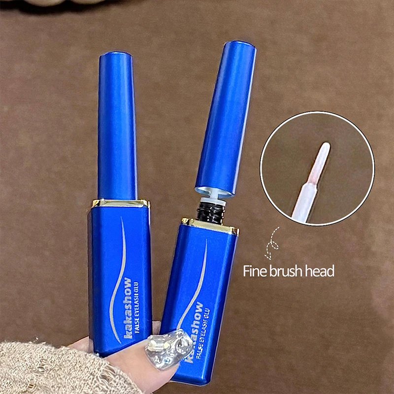 Kakashow Kleber für falsche Wimpern, schnell trocknend, transparent, unsichtbar, spurlos, milder und stark klebender Kleber