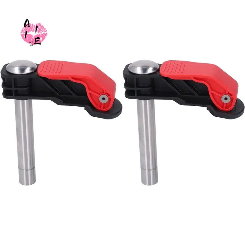 A11E-20Mm Bench Dog Clamp Set, Chute Quick Fixture Vise,Firm Grip For Woodworking Benchtops 2 Pcs