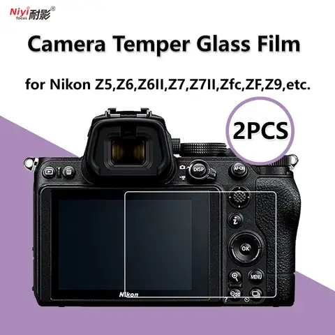 Camera Temper Glass Film for Nikon Z mount Cameras Z5 Z6 Z7 Z6II MARK II Z7 Z7II ZFC Zf Z6III Z8 Z9 Z30 Z50 Film Protector Cover