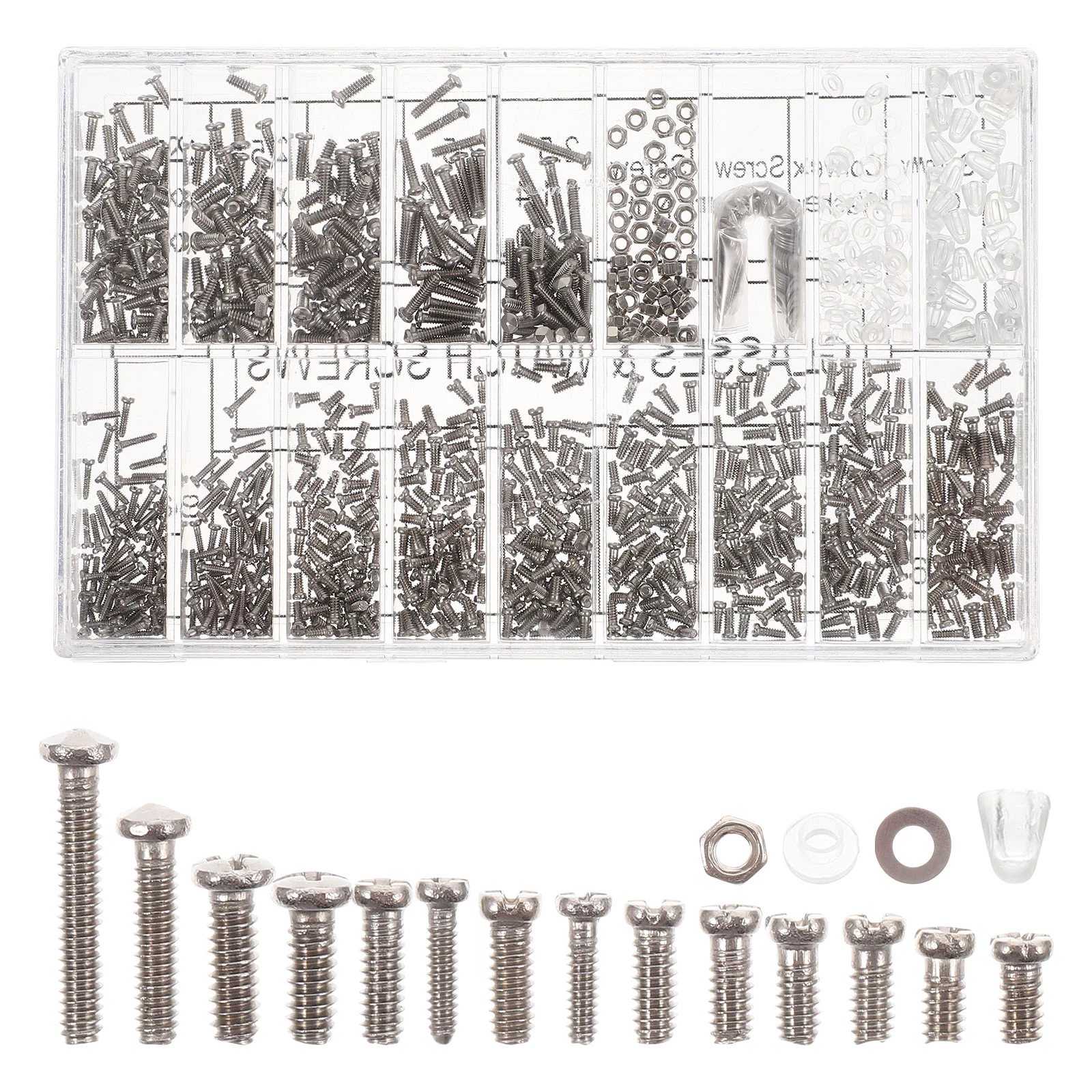

Chain Glasses Screw Accessories Screwdriver Sunglasses Screws Tools Suite Eyeglasses Repairing