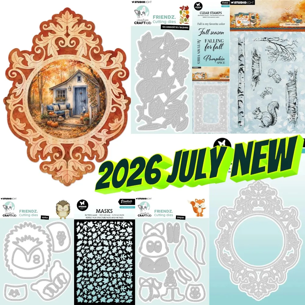 Timbres d'amour et de fleurs, nouvelles matrices de découpe en métal pour bricolage, artisanat de Scrapbooking,