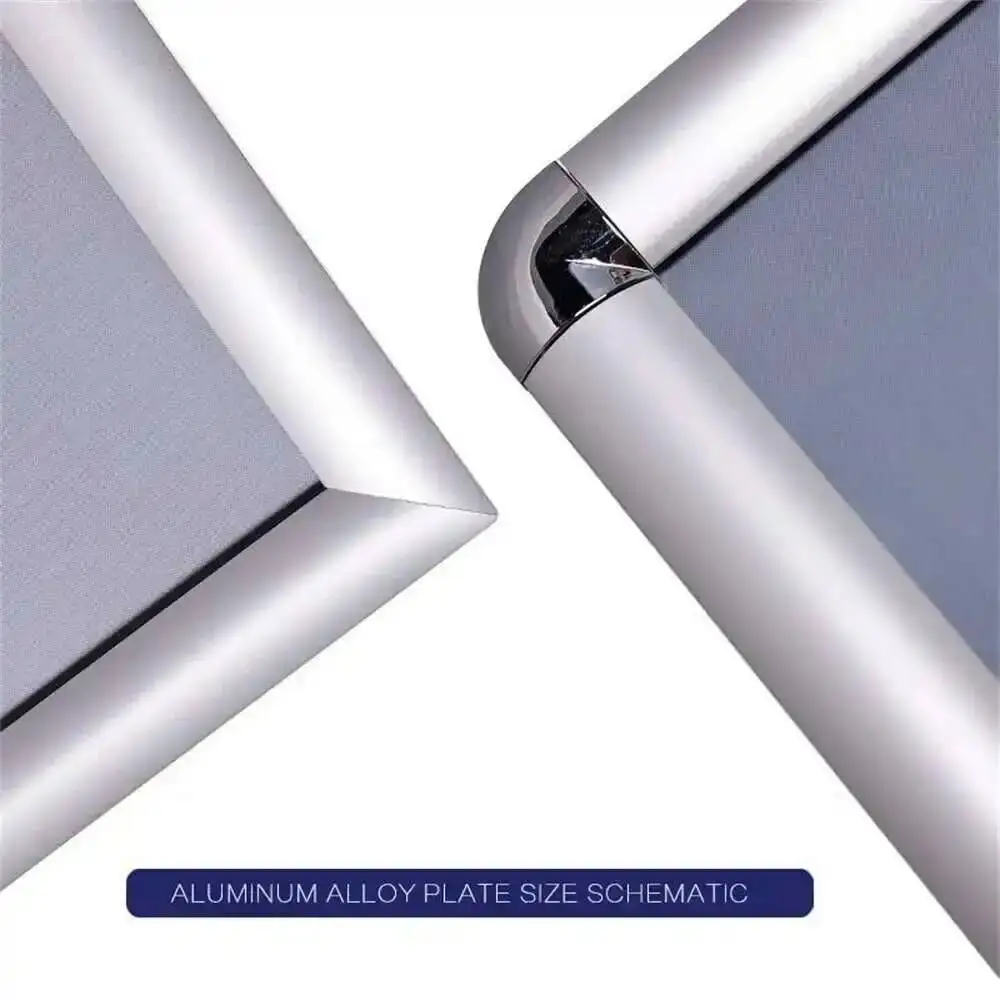 Stainless Steel Floor Sign Stand A4 Poster Frame Lifting Billboard Hotel Door Guide Advertising Banner Floor Stand Signage Rack