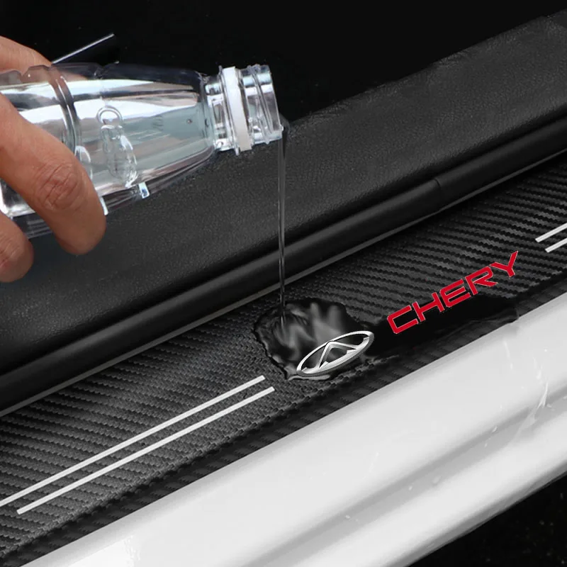 

Car Threshold Carbon Fiber Texture Threshold Strip Stickers for Chery TIGGO 2 3 4 5 7 Pro 8 3X A1 T11 Auto Protector Accessories