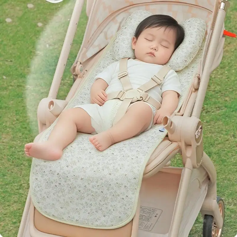 lightweight-and-washable-toddler-carriage-cooling-pad-with-or-without-pillow-or-armrest-sleeve-for-summer-use-a2ub