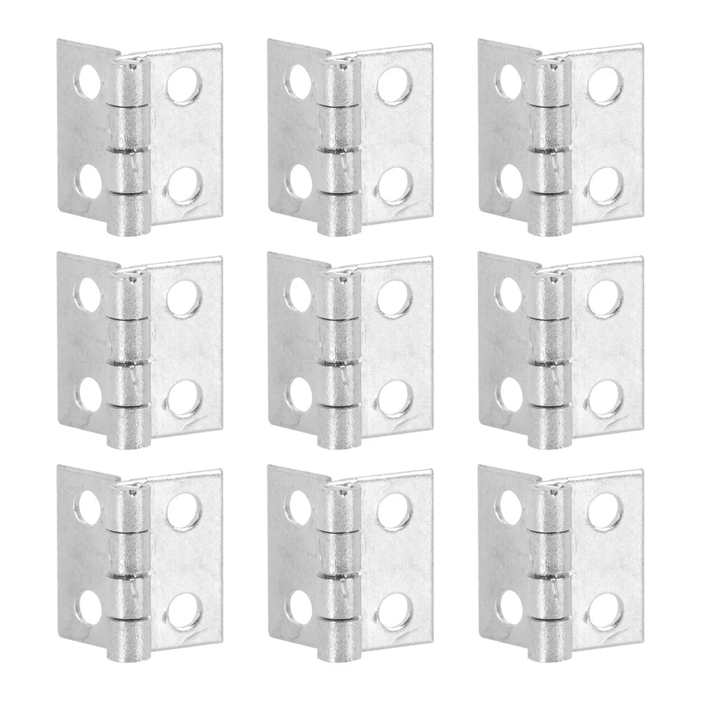 

75pcs Small For Wooden Box Copper Mini Hinges Jewelry Box Hidden Hinge Hardware Diy Crafts Cabinet Decorative Hinges