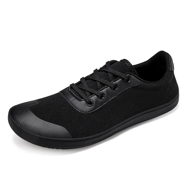 Sporty Tai Chi Shoes for Men Mesh Cross-Training Kung Fu Sneakers Outdoor Flat Walking Shoes