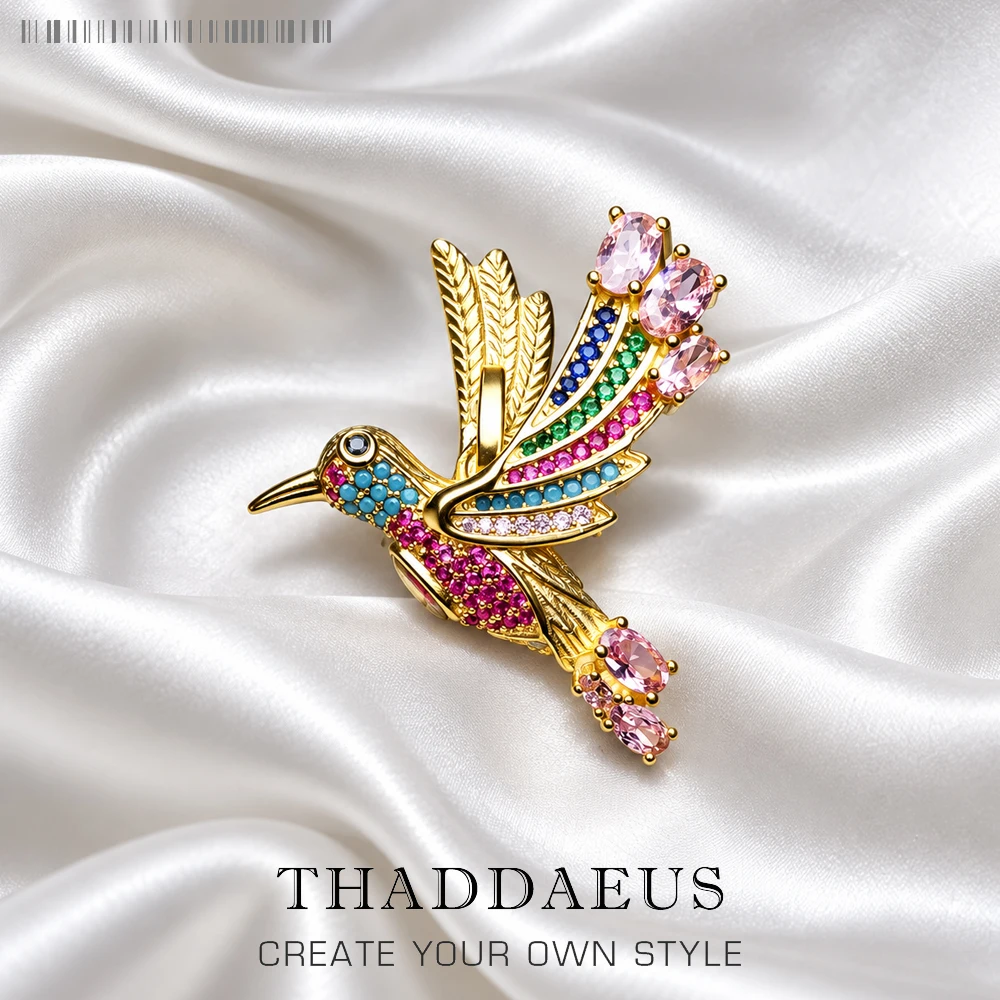 HummingBird Pendant Brand New Jewelry Vintage 925 Sterling Silver Lucky Gift For Women Girls