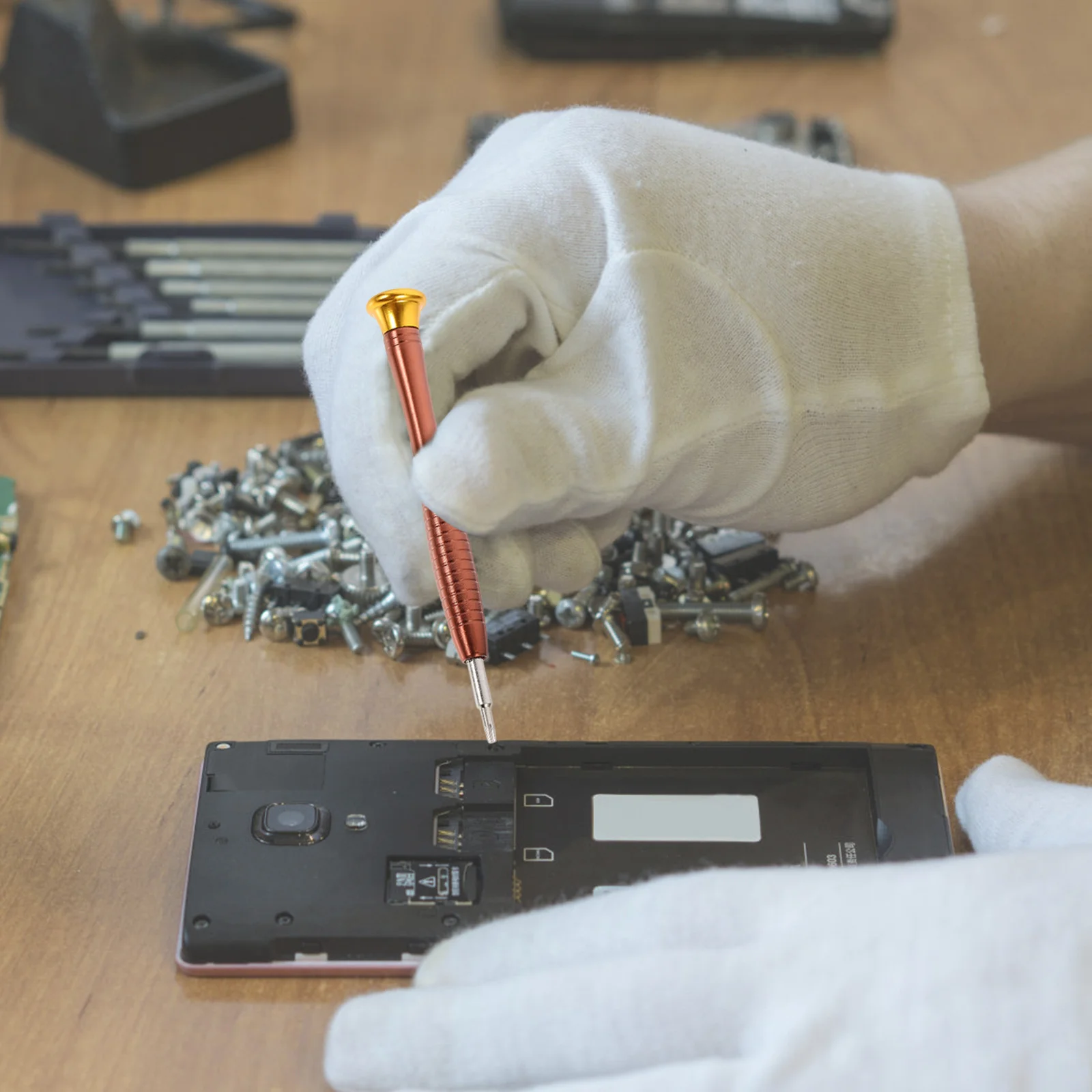 

1Set Screwdrivers Set 25 in 1 Precision Screwdriver Tool Kit for Electronics Repair Humanized Design Convenient Storage Upside