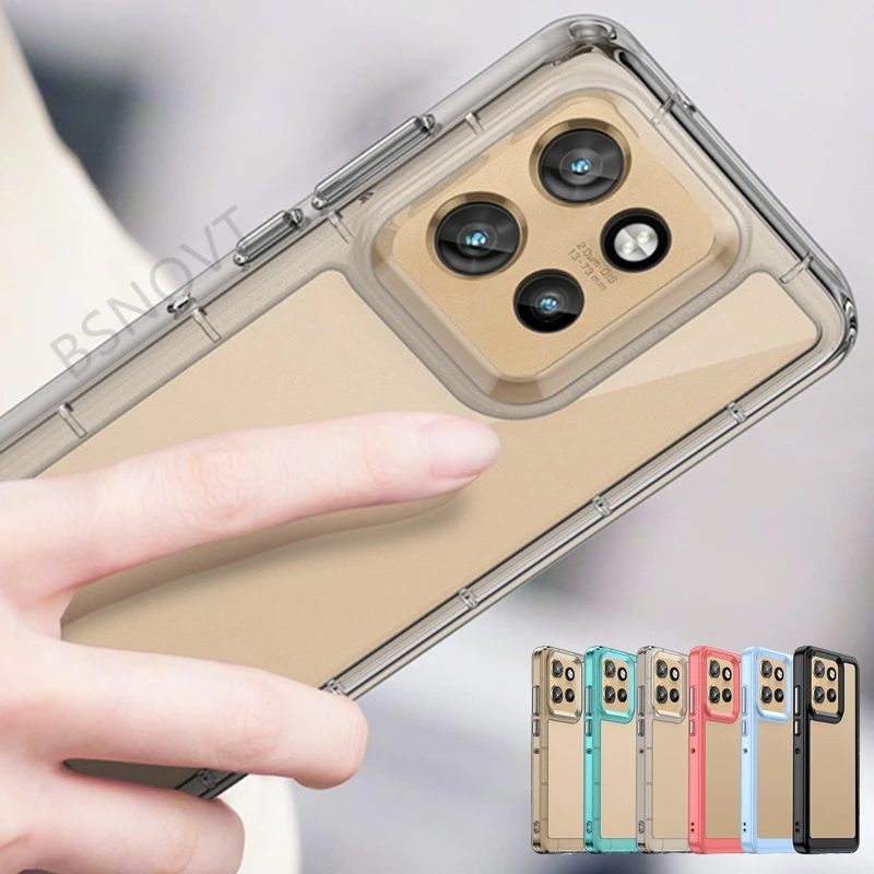 Para cubierta Motorola Moto ThinkPhone 25 funda Moto ThinkPhone 25 Capas trasera a prueba de golpes transparente Fundas Moto ThinkPhone 25