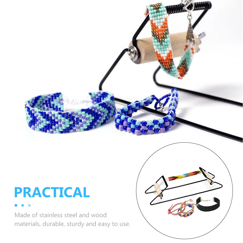 스테인레스 스틸 구슬 직기 구슬 도구 Diy 팔찌 목걸이에 대 한 Diy에 대 한 쉬운 보석 만들기 도구 구슬 스트링 보조