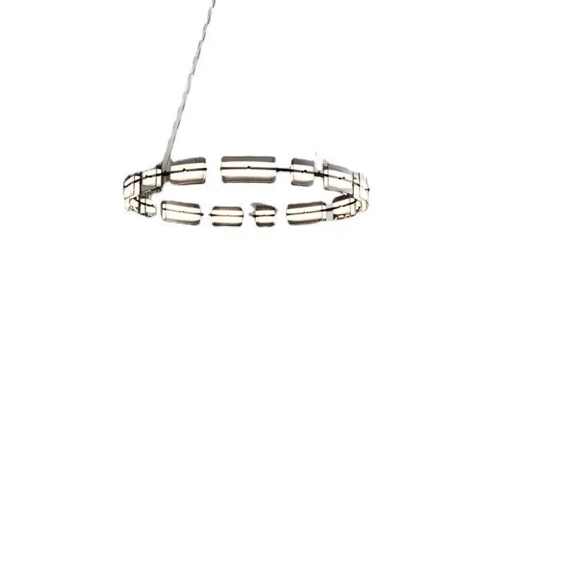 

Postmodern, light luxury, living room, chandelier, new, simple