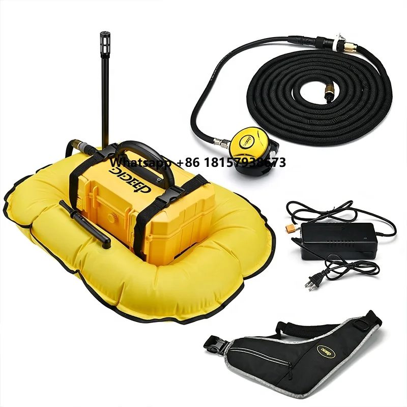 

TUXING New Arrival D4000 Portable Scuba Diving Swimming 5.5h Underwater Rebreather Machine Equipment With Replaceable Battery