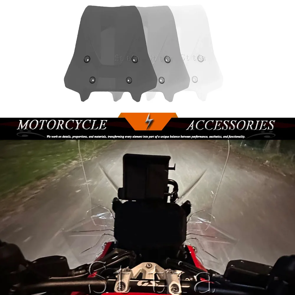 

New 2025 Motorcycle Sport WindScreen Windshield Visor Deflector Fits For BMW R1300GS ADV R1300 GS Adventure 2023 2024 R 1300GS