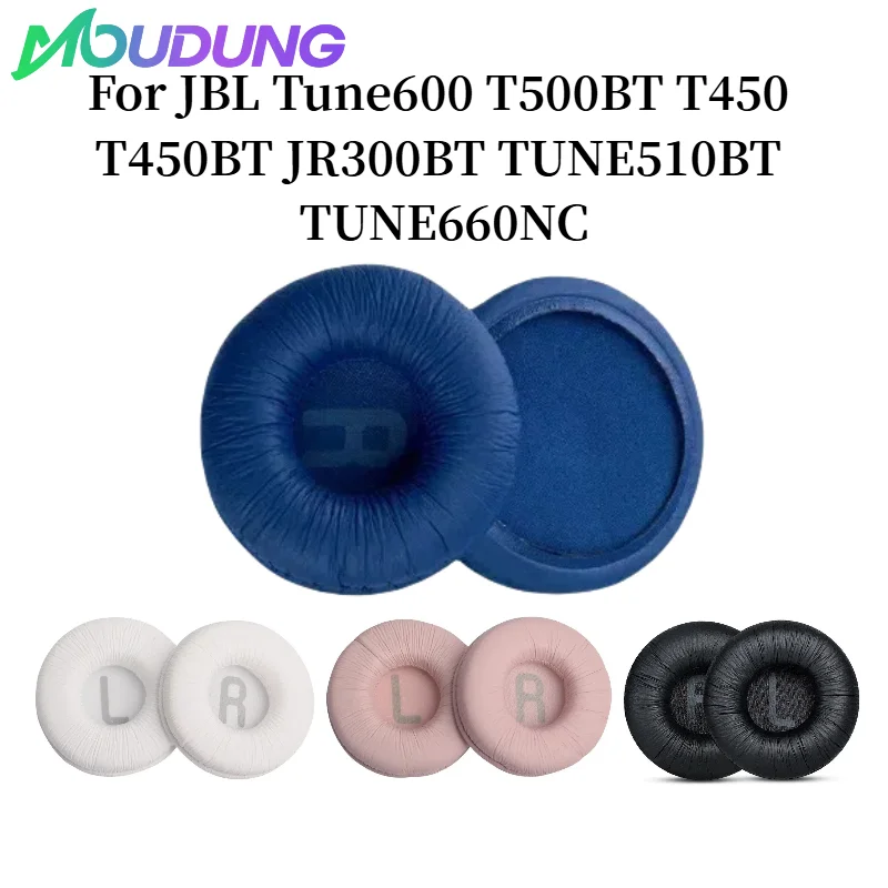 

MOUDUNG Replacement Ear Cushions Pad Covers for JBL Tune600 T500BT T450 T450BT JR300BT TUNE510BT TUNE660NC Headphone