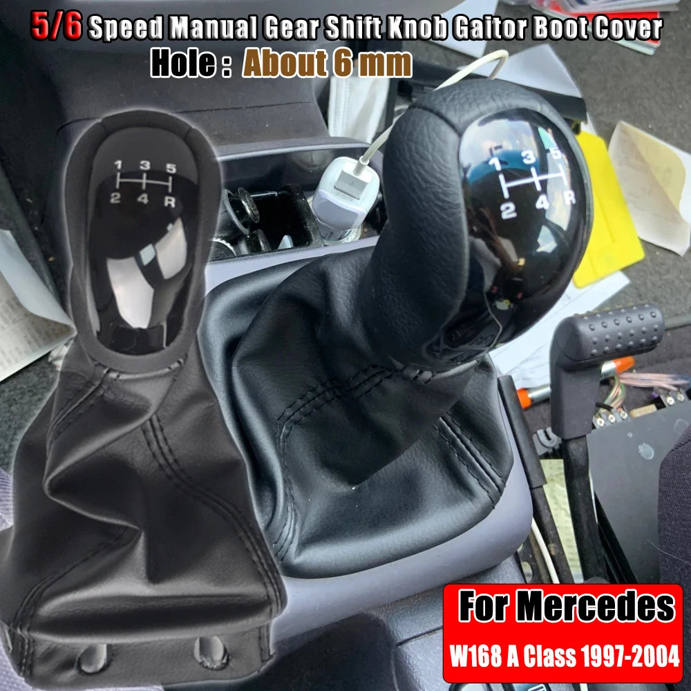 لمرسيدس بنز W168 A Class 1997-2004 5 والعتاد 6 سرعات مقابض تروس التحول مع Gaitor