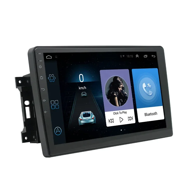 Suitable for Jeep Wrangler Universal Machine Android Car GPS Navigator Reversing Image Bluetooth MP5 All-in-One Machine