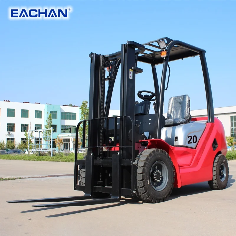 

Дизельные вилочные погрузчики EACHAN 4WD для склада, гидравлические колесные штабелеры для фермерских хозяйств, индивидуальная сборка